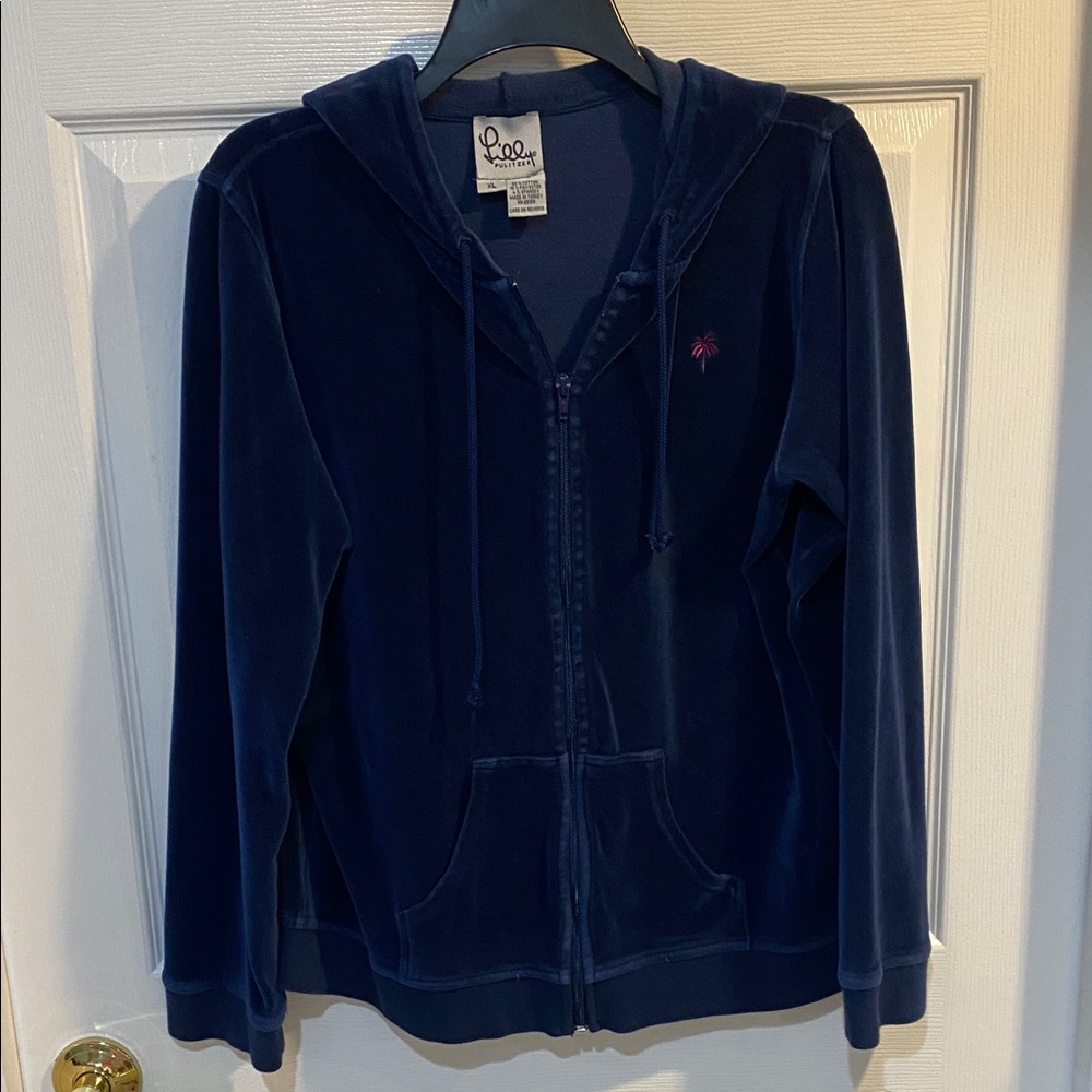 Lilly pulitzer xl white label jacket